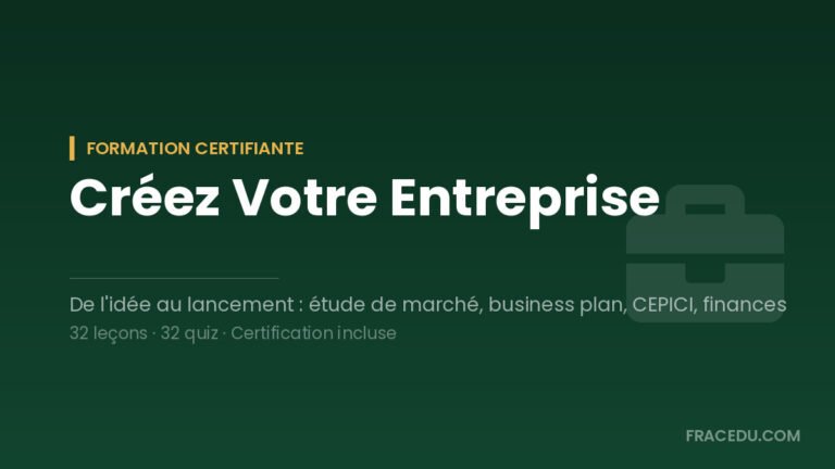 Créez Votre Entreprise