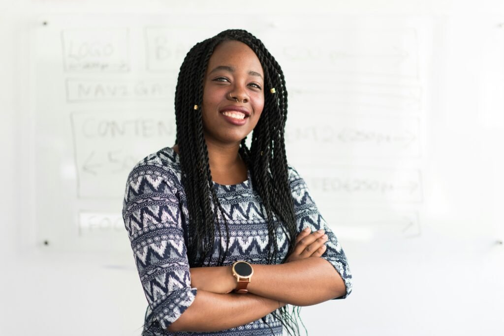 Fatoumata Cissé, formatrice en entrepreneuriat et vente